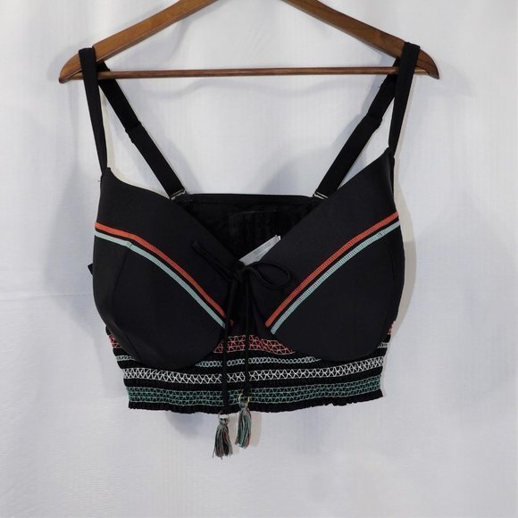 Cacique Swim Swim By Cacique Bikini Set 2pc Swimsuit Top 42g